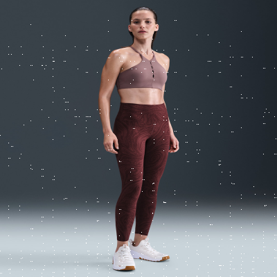 Recycled MaterialsNike ZenvyWomen's High-Waisted 7/8 Printed Leggings