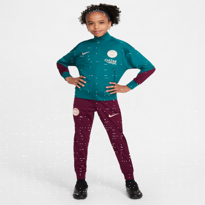 Recycled MaterialsParis Saint-Germain StrikeOlder Kids' Nike Dri-FIT Football Knit Tracksuit