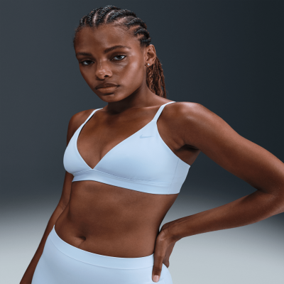 Recycled MaterialsNike FormWomen's Light-Support Non-Padded Triangle Sports Bra