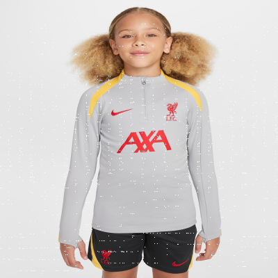 Recycled MaterialsLiverpool F.C. Strike ThirdOlder Kids' Nike Dri-FIT Football Drill Top