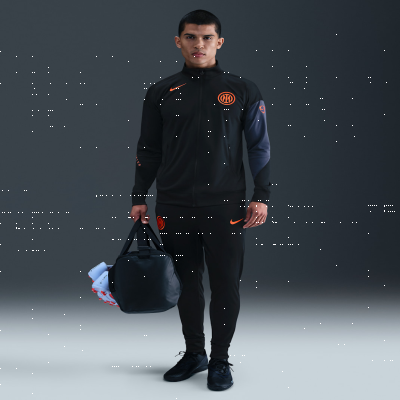Recycled MaterialsInter Milan Strike ThirdMen's Nike Dri-FIT Total 90 Football Knit Tracksuit