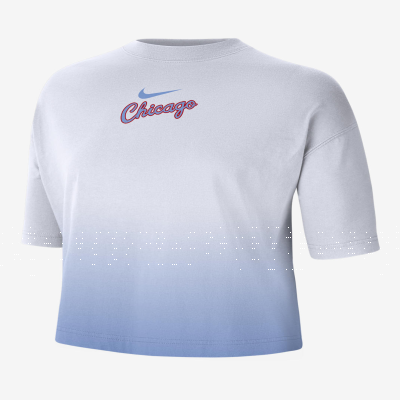 Chicago Bulls Courtside City Edition PremiumWomen's Nike NBA Boxy T-Shirt