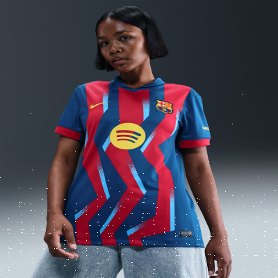 Recycled MaterialsFC Barcelona 2025/26 Stadium FourthWomen's Nike Dri-FIT Football Replica Shirt