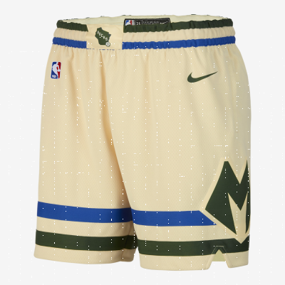 Recycled MaterialsMilwaukee Bucks City EditionMen's Nike Dri-FIT NBA Swingman Shorts