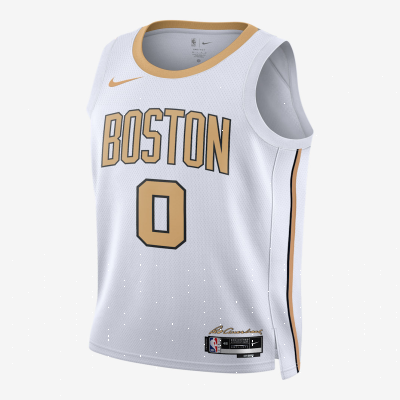 Recycled MaterialsJayson Tatum Boston Celtics City EditionMen's Nike NBA Swingman Jersey