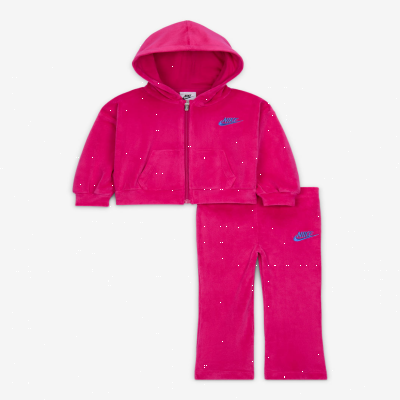 NikeBaby (12–24M) 2-Piece Velour Flared Leggings Set