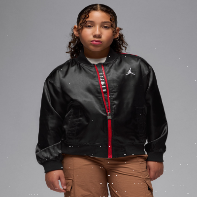 JordanOlder Kids' Colour-Blocked Satin Bomber