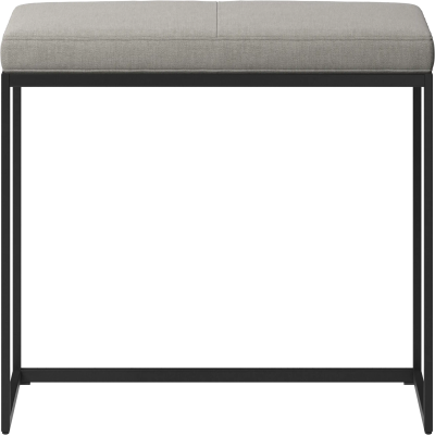 London small bench with cushion