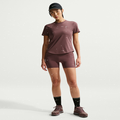 Recycled MaterialsNike SwiftWomen's High-Waisted 10cm (approx.) Tight Running Shorts with Pockets