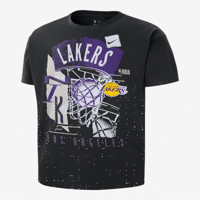 Los Angeles Lakers CourtsideMen's Nike NBA Vintage T-Shirt