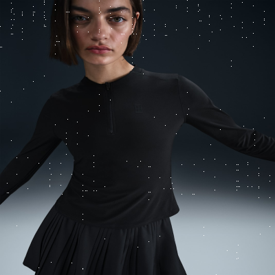 Recycled MaterialsNikeCourt AdvantageWomen's Dri-FIT-Mid Layer Tennis Top