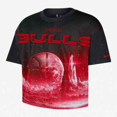 Chicago Bulls CourtsideMen's Nike NBA Boxy T-Shirt