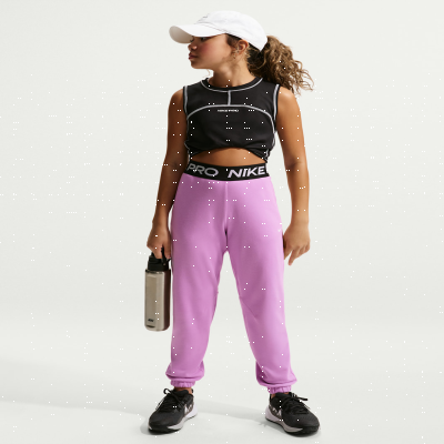 Recycled MaterialsNike Pro FleeceOlder Kids' (Girls') Dri-FIT Joggers
