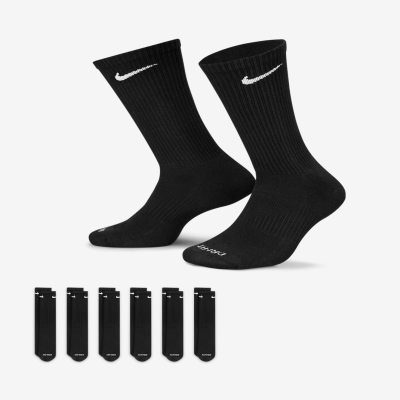 Nike Everyday Plus CushionedTraining Crew Socks (6 Pairs)