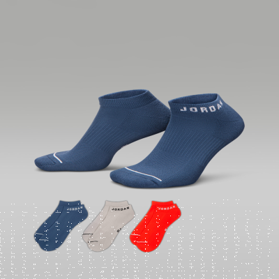 JordanEveryday No-Show Socks (3 Pairs)