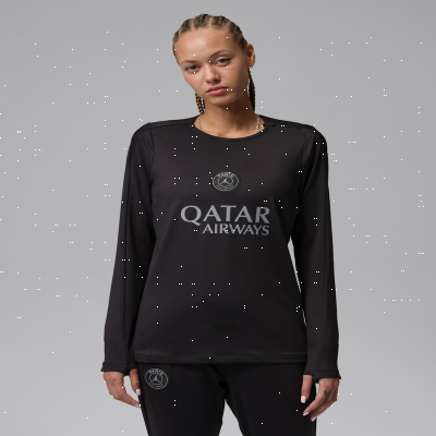 Recycled MaterialsParis Saint-Germain Strike FourthWomen's Jordan Dri-FIT Football Crew-Neck Top