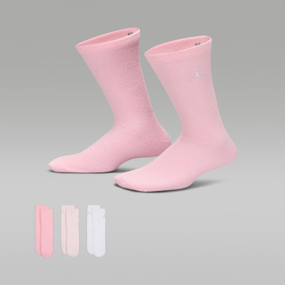 JordanOlder Kids' Supersoft Cosy Crew Socks (3 Pairs)