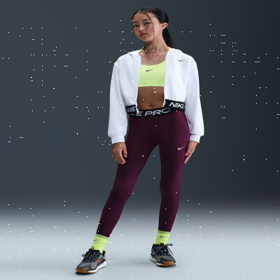 Recycled MaterialsNike Pro Dri-FITOlder Kids' (Girls') Leggings