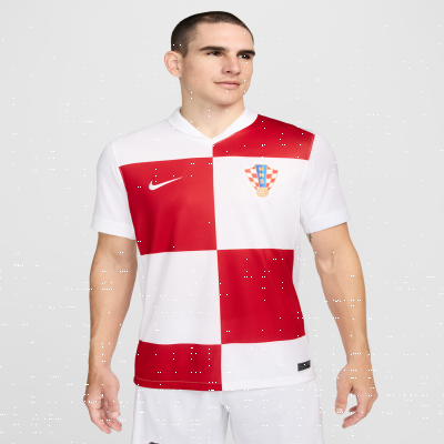 Croatia 2024/25 Stadium HomeMen's Nike Dri-FIT Football Replica Shirt