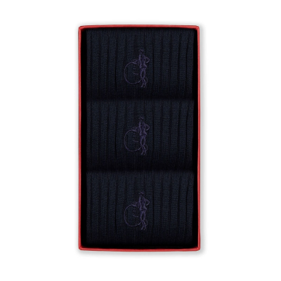 Simply Navy, 3-Pair Box