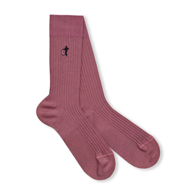Pink Simply Sartorial Socks