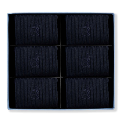 Simply Navy, 6-Pair Box