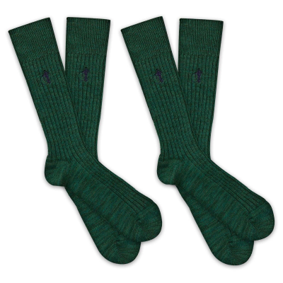 Boot Sock 2-Pair, Evergreen