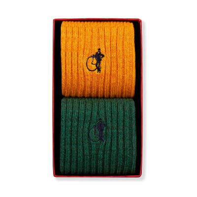 Holland Park, Boot Socks, 2-Pair Box
