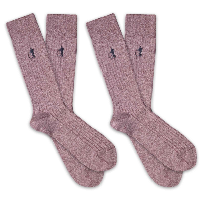 Simply Marl 2-Pair, Burgundy