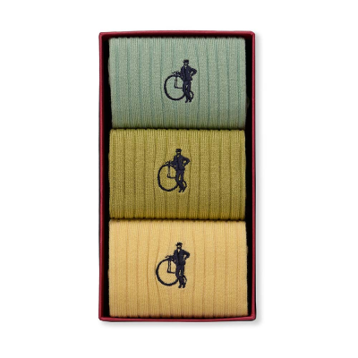 Spring Greens, 3-Pair Box
