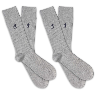 Simply Marl 2-Pair, Soft Grey