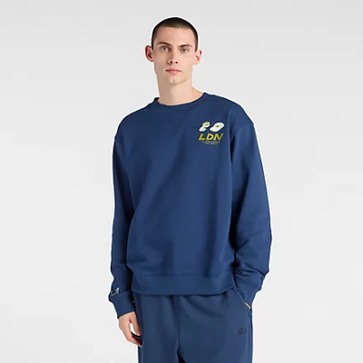 London Edition Athletics Graphic French Terry Crew