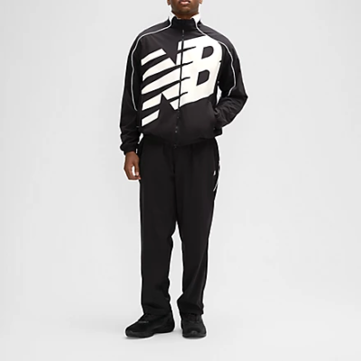 Basketball Oversized Print Woven Jacket