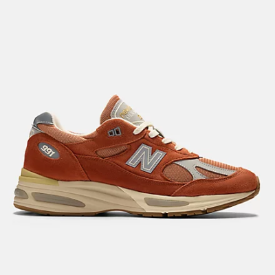 Made in UK 991v2 Vintage Sports Shoes