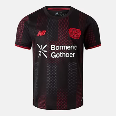 Bayer 04 Home Youth Short Sleeve Jersey
