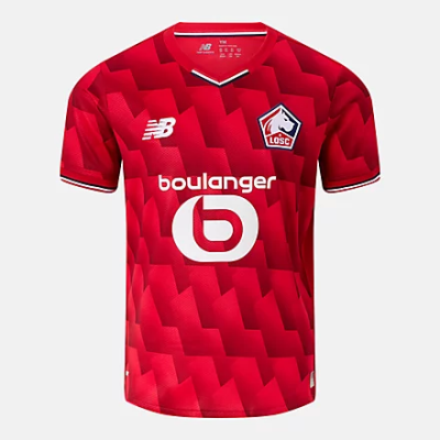 Lille LOSC Home Youth Short Sleeve Jersey