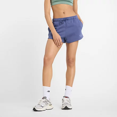 Linear Fleece Short