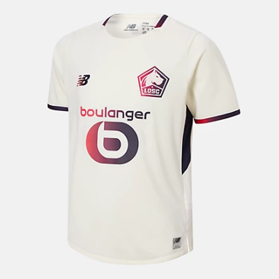 Lille LOSC Away Youth Short Sleeve Jersey