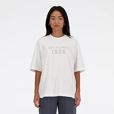 Iconic Collegiate Jersey Oversized T-Shirt