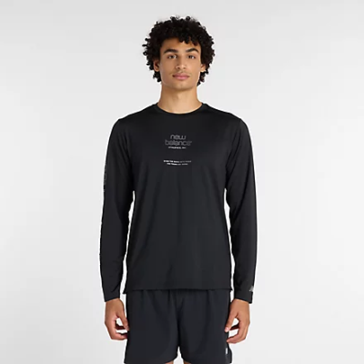 Reflective Poly Long Sleeve T-Shirt