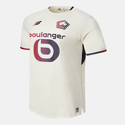 Lille LOSC Away Short Sleeve Jersey